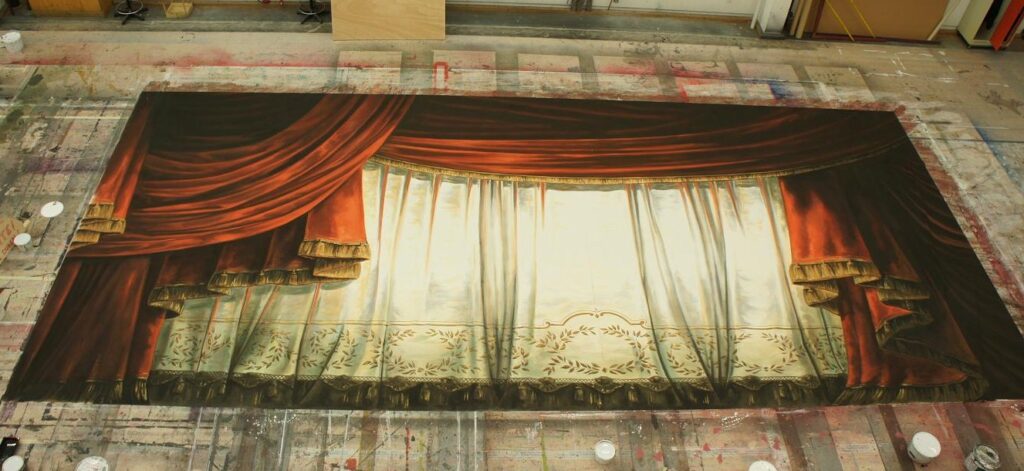 Backdrop painting Parsifal
